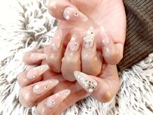 JuTia Nail by Live raise　京都市役所前の雰囲気（ワンカラー/ハンドケア/長さだし/フレンチ/ワンホン/オフィス）