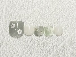 〈foot〉4月キャンペーンネイル