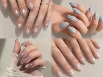 プラス デ ネイル(+ de nail)の写真/【選べる3コース☆】豊富な最旬デザインでおしゃれな指先に!お得な定額ネイルなら+de nailにお任せ♪