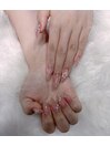 持ち込み ビジューネイル