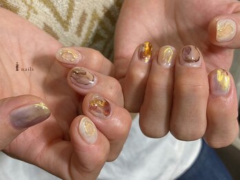 アイネイルズ 渋谷店(I nails)/もやもやニュアンス¥9480 