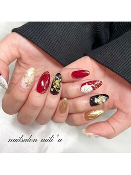 成人式☆振袖アート