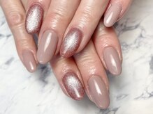 ヘアーアンドネイル ルシア(Hair&Nail Lucia)/マグネット+ワンカラーネイル！