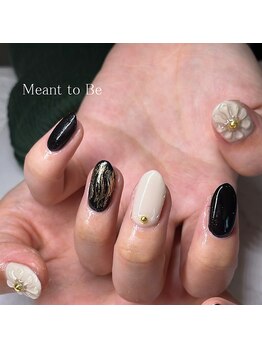 メント トゥ ビー(Meant to Be)/☆ぷっくりフラワーネイル☆