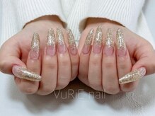 ヴリエ 小作店(VURIE)/チップ長さだし×ラメグラ