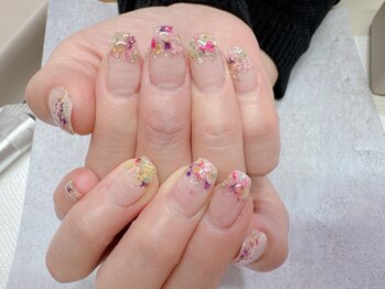 エフツー(F2)/押し花ネイル