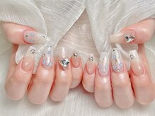 ナユキネイル 渋谷店(NA.YUKI NAIL)/長さだし持ち込みデザイン