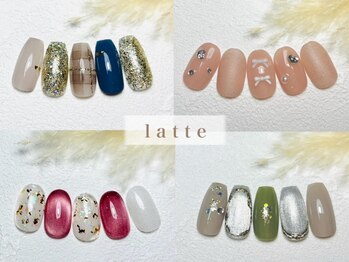 ラテ(latte)の写真/《韓国ネイル¥3,990》郡山のトレンド女子必見♪ネイリストAYAKA限定の最新デザインネイル