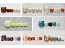 アイラッシュアンドネイルサロン クレアラルーチェ 防府店(Crea la Luce)/【フット】トレンド定額7