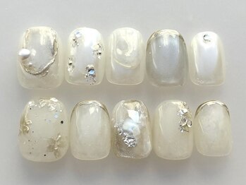 アイネイルズ 池袋店(I-nails)の写真/大切な1日を指先から演出☆Bridal Collection初回￥9900(オフケア込)/再来￥10000(オフ代別途)[池袋]