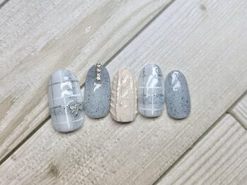 アルク バイ ネオリーブ 荻窪店(arc by neolive)/1月定額/ニットネイル