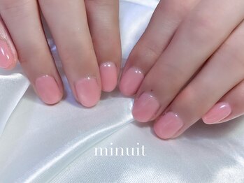 ミニュイ(minuit)/美爪うるツヤワンカラー　7700円