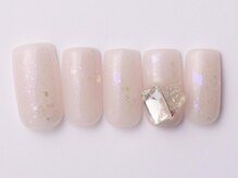 ジェミーネイル エビス(Jemiy nail ebisu)/ピンクビジューキラキラ8480yen
