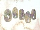 あじさいネイル【定額Ａ】