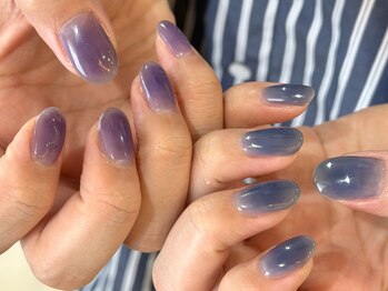 ナンバーネイル 立川(N゜Nail)/ちゅるんカラーニュアンス