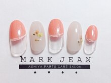 マークジーン 甲南山手(MARK JEAN)/押し花ネイル
