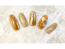 ネイルサロン ディーバ 奈良香芝店(Diva)/ミラーゴールド