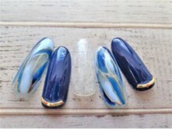 ブランロール 中目黒店(Blanl'or)/和柄ネイル