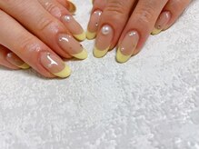 キキネイル たまプラーザ店(kikinail)/パステルイエローフレンチ