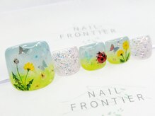 ネイルフロンティア 吉祥寺(NAIL FRONTIER)/春の野原フット11980円