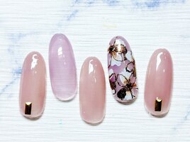 お花ネイル