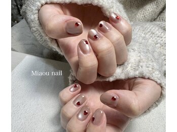 ミャウネイル(Miaou nail)の写真/季節やトレンドに合わせた絶妙なアートが大人気<初回,3週間以内のご来店オフ無料>全MENUパラジェル込価格♪