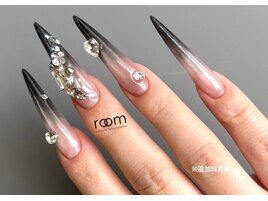 ロングネイル×ミラーマグネット