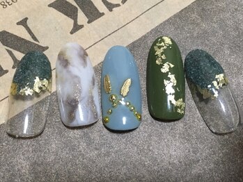 お気軽ビューティエーヴィヒ(Ewig)/9月キャンペーンネイル