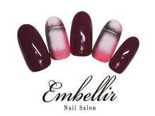アンベリール 横浜店(Embellir)/(229)モヘアチェックネイル