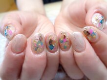 アミュリー ネイル アトリエ(Amury nail atelier)/カラーシェル★ブライダルネイル