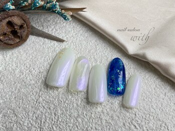 ウィズ 神戸(with)/オーロラネイル