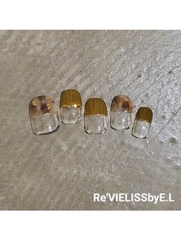 レヴィエリス バイ イーエル(Re VIELISS by E.L)/べっ甲ネイル