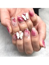 ケーエヌ(KN)/春色練乳ネイル