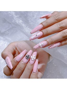 クイーンズビューティーサロン 歌舞伎町店(Queen's beauty salon)/チップ長さだしやり放題