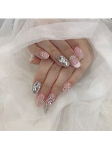 リンドネイル バイ モカ アンド ララ(Lind nail by moca and LaLa)/ピンクネイル