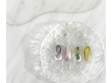 シードアンドビューティー 代官山店(SEED&Beauty)の雰囲気（ニュアンスネイル　韓国ネイル#ネイル#マグネット#ニュアンス）