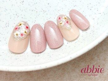 ネイルサロン アビー グランデュオ蒲田店(abbie)/スプリングシャルロン¥11506