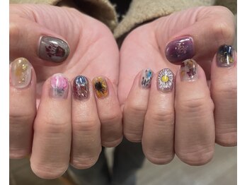 ノーヴェ(NAIL SALON nove)/持ち込みアート