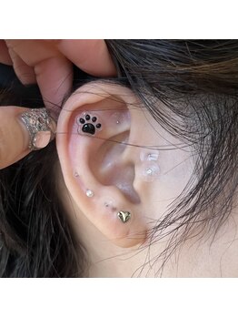 フィールラッシュ バイ グリーン(FEELLASH by green)/#耳ツボジュエリーデザイン