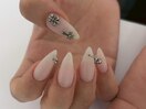 Meiko限定ピアス風ネイル