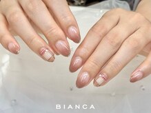 ビアンカ ネイルサロン 大宮店(Bianca)/チェック柄☆定額¥8000