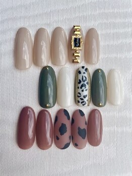 手描きアートが得意なサロン