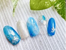 アミネイルズ(AmiNails)/ブルーネイル♪