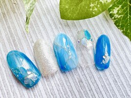 ブルーネイル♪