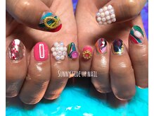 サニーサイドアップ ネイル(Sunny SideUp nail)/蓄光 pop art nails.