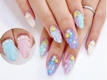 ネイルコレクション ピンク(Nail Collection Pink)/ジェル付放★マリン・人魚の鱗