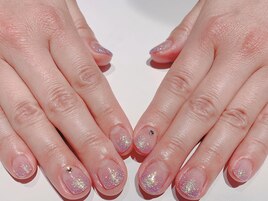 ラメグラデーション