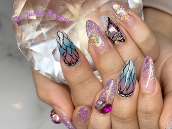 アン ジョーヌドラゴ/【自爪ネイル】鬼滅の刀ネイル