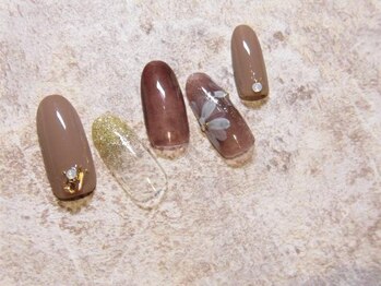 アンベリール 横浜店(Embellir)/(1731)大人フラワーネイル