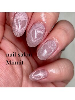 ハートマグネットネイル